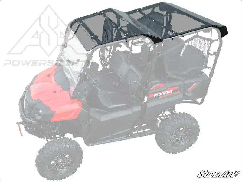 SuperATV Honda Pioneer 700-4 Tinted Roof - Roofs