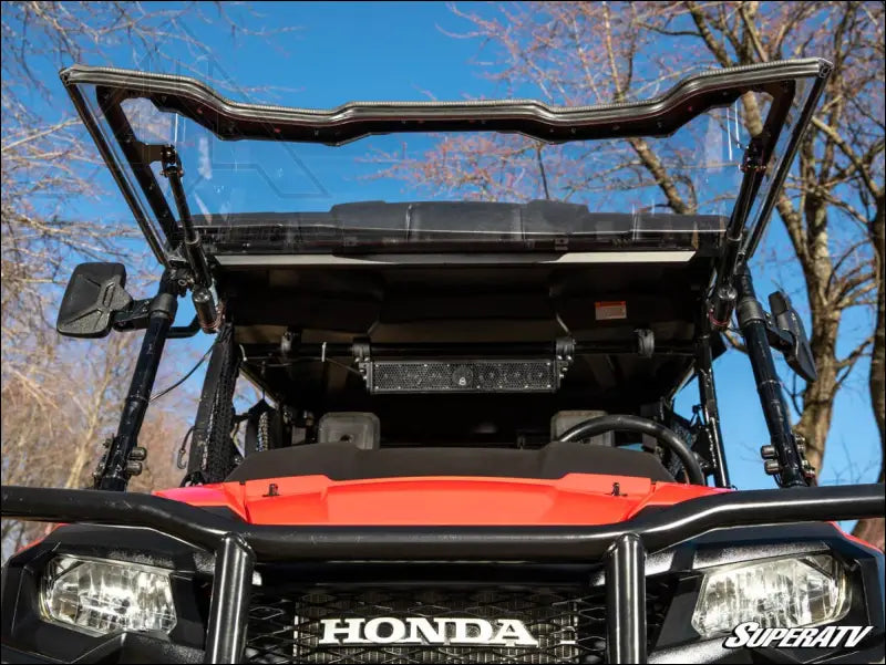 SuperATV Honda Pioneer 700 Maxdrive Power Flip Windshield