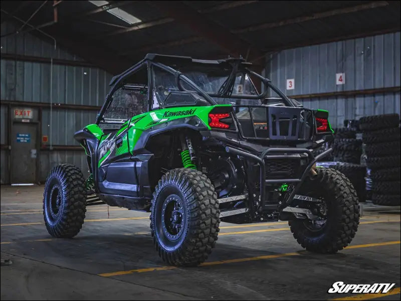 SuperATV Kawasaki KRX High Clearance Billet Aluminum Radius Arms - Rods