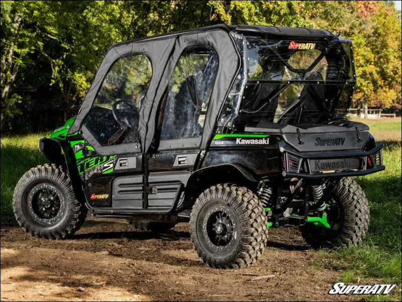 SuperATV Kawasaki Teryx 4 Primal Soft Cab Enclosure Upper Doors - Enclosures