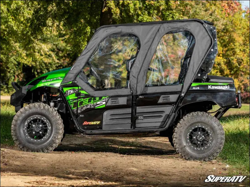 SuperATV Kawasaki Teryx 4 Primal Soft Cab Enclosure Upper Doors - Enclosures