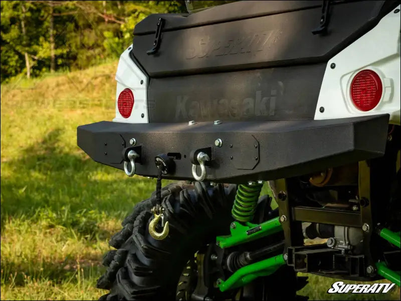 SuperATV Kawasaki Teryx 4 Winch Ready Rear Bumper - Bumpers