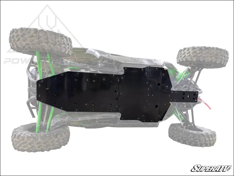 SuperATV Kawasaki Teryx KRX 1000 Full Skid Plate - Plates