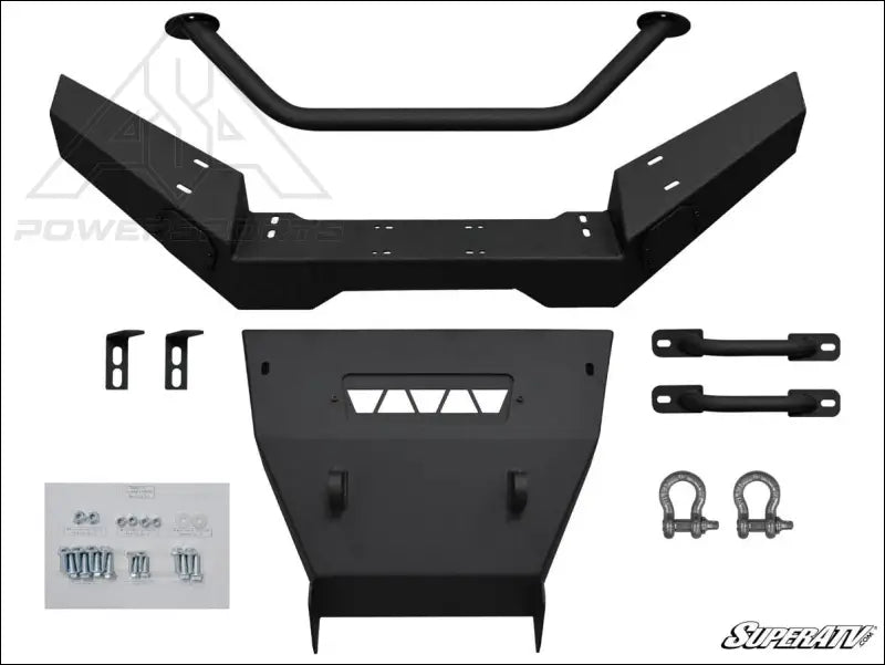 SuperATV Kawasaki Teryx Winch Ready Front Bumper - Bumpers
