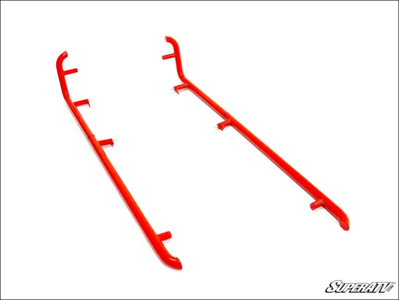 SuperATV Polaris General 4 Heavy Duty Nerf Bars - Black