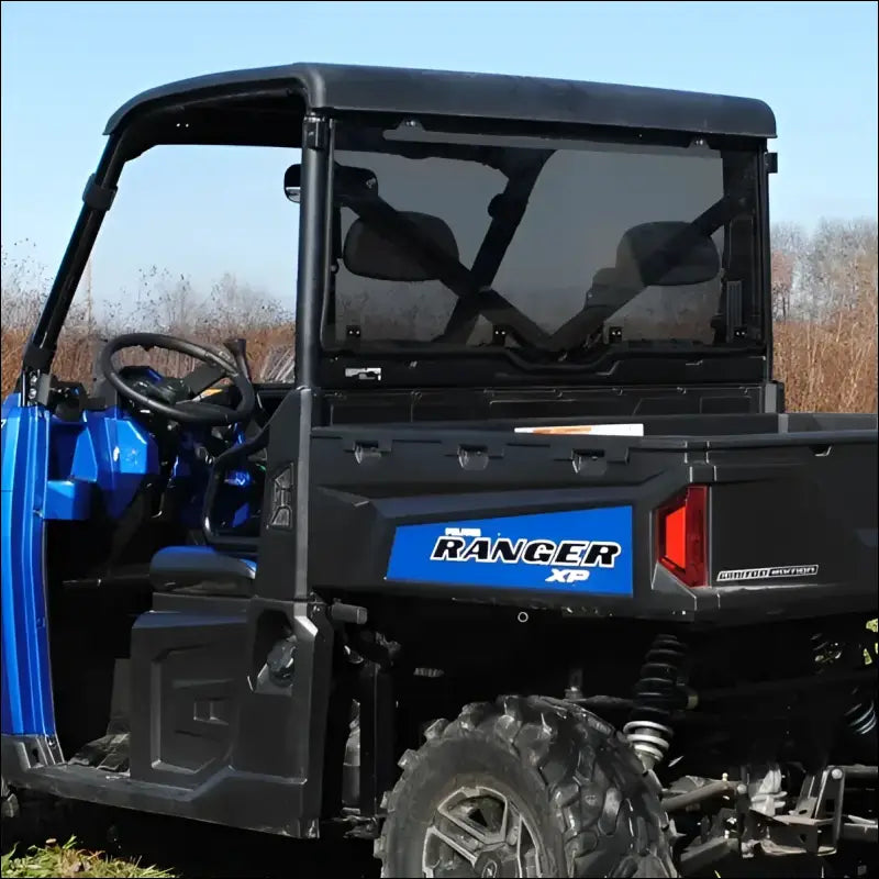 SuperATV Polaris Ranger 1000 Rear Windshield - Dark Tint