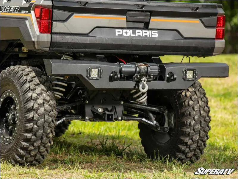 SuperATV Polaris Ranger 1000 Winch Ready Rear Bumper - Bumpers