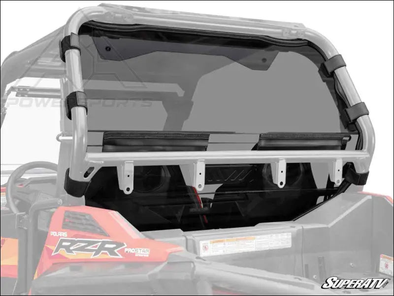 SuperATV Polaris RZR 900 Rear Vented Windshield