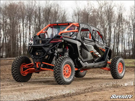 SuperATV Polaris RZR PRO R 4 Primal Soft Cab Enclosure Upper Doors - Yes: Standard Polycarbonate - Clear - Enclosures