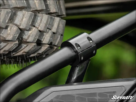 SuperATV Polaris RZR Pro R Spare Tire Carrier - Bumpers