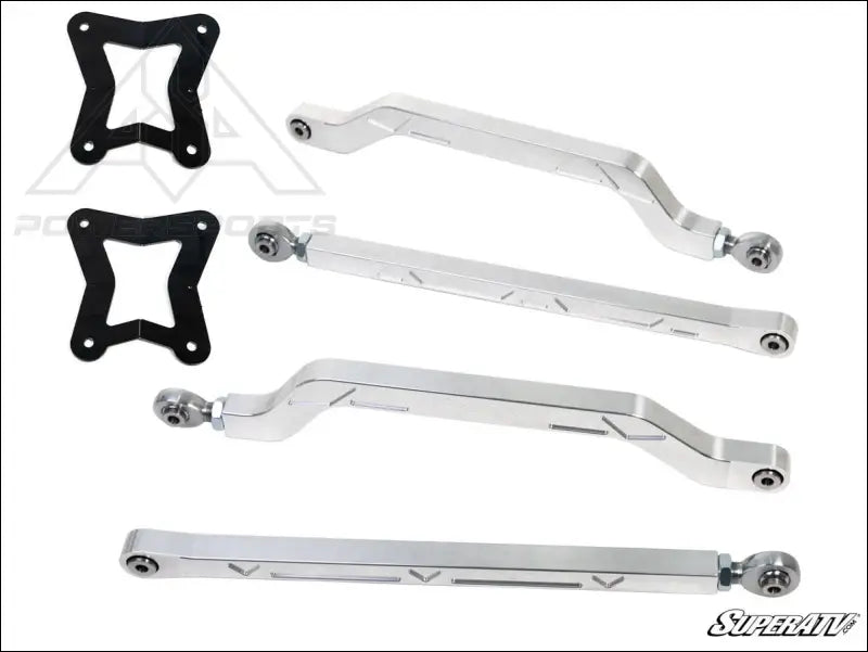 SuperATV Polaris RZR Pro XP High Clearance Billet Aluminum Radius Arms - Rods