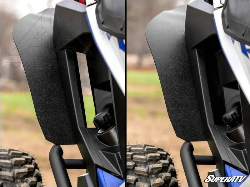 SuperATV Polaris RZR Pro XP Rear Fender Well Mud Guards - Flares