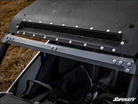 SuperATV Polaris RZR Pro XP Scratch Resistant Flip Down Windshield