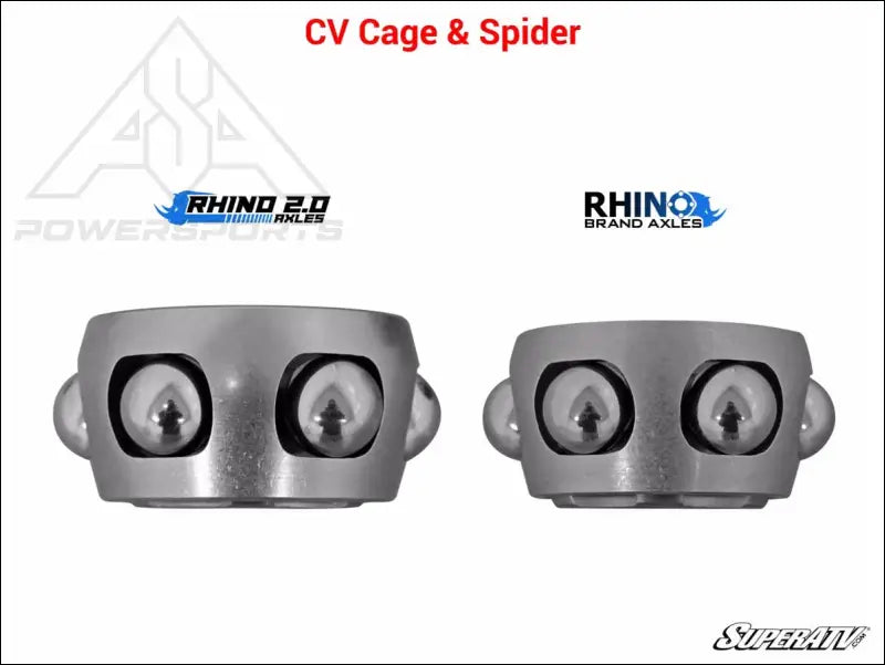 SuperATV Polaris RZR S 1000 Heavy-Duty Axle - Rhino 2.0 - Axles