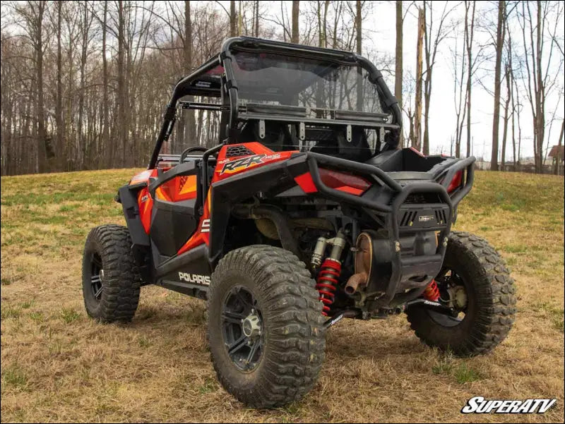 SuperATV Polaris RZR S 1000 Rear Vented Windshield