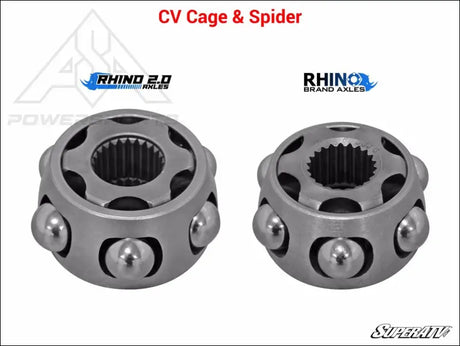 SuperATV Polaris RZR S 900 Heavy-Duty Axle - Rhino 2.0 - Axles