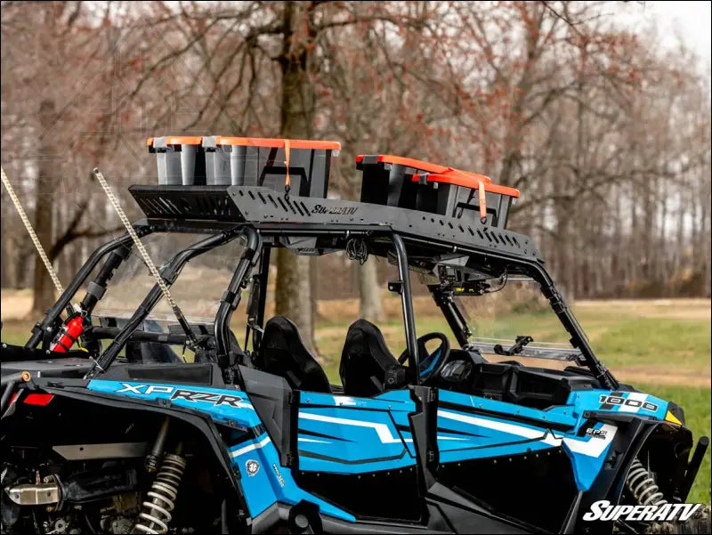 SuperATV Polaris RZR S4 1000 Outfitter Sport Roof Rack - Cargo Management