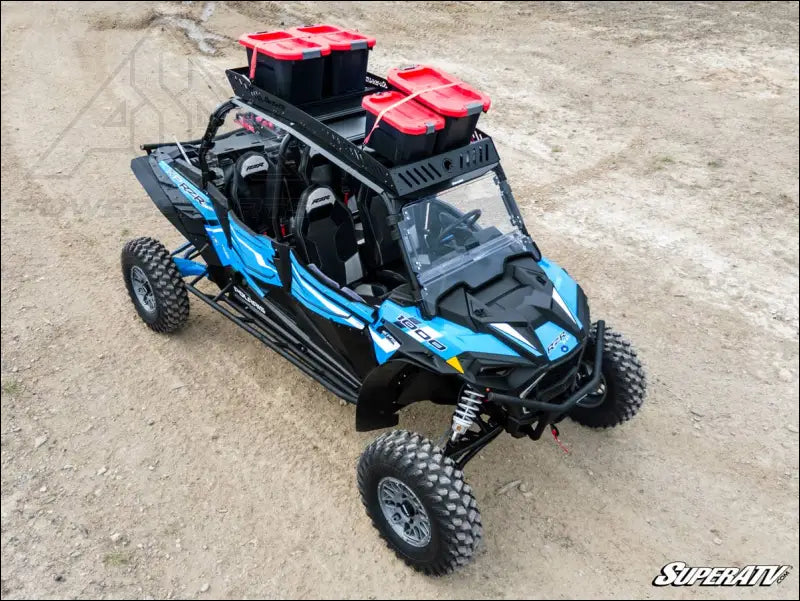 SuperATV Polaris RZR S4 1000 Outfitter Sport Roof Rack - Cargo Management