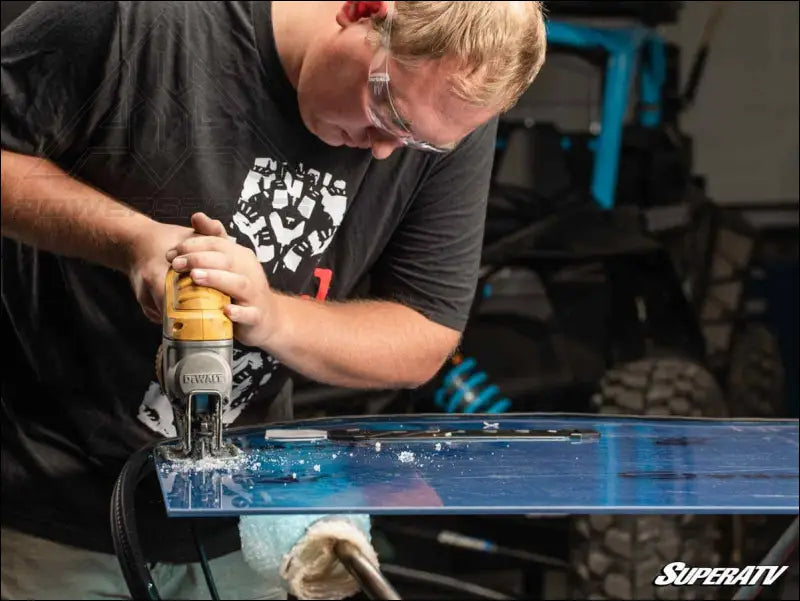 SuperATV Polaris RZR Trail 900 Custom Cage Windshield Kit