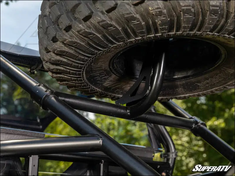 SuperATV Polaris RZR Trail 900 Spare Tire Carrier - Bumpers