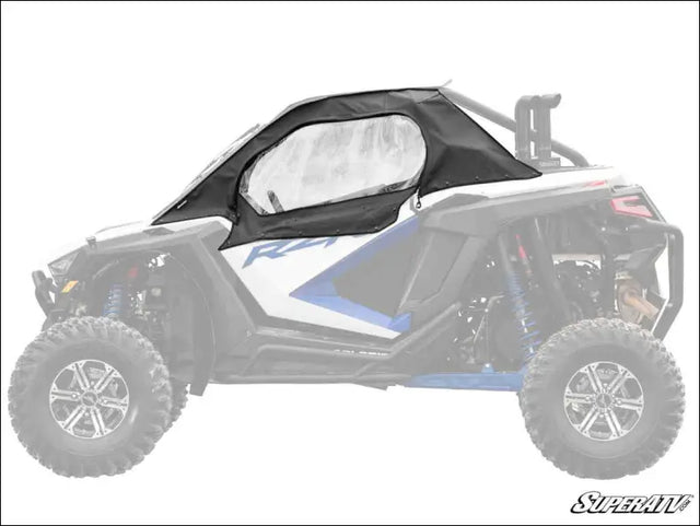 SuperATV Polaris RZR Turbo R Primal Soft Cab Enclosure Upper Doors