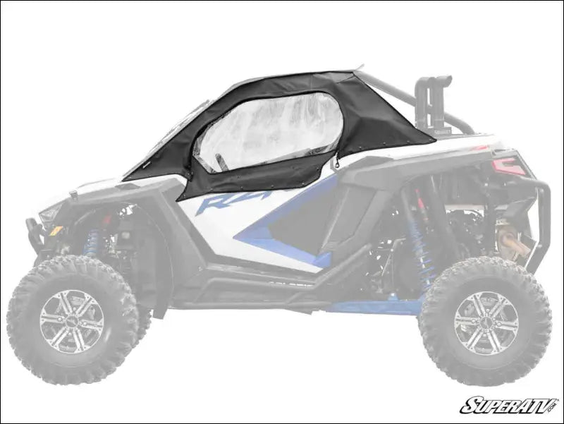 SuperATV Polaris RZR Turbo R Primal Soft Cab Enclosure Upper Doors