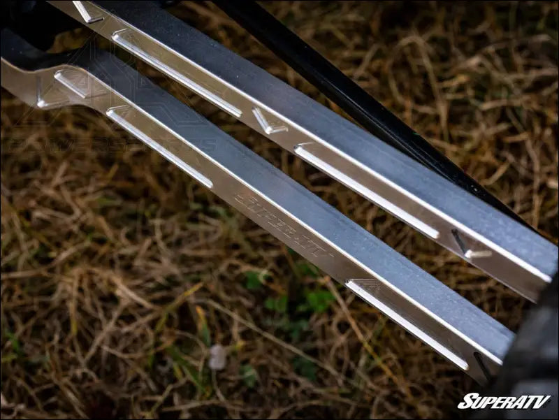 SuperATV Polaris RZR Turbo S High Clearance Billet Aluminum Radius Arms - Rods