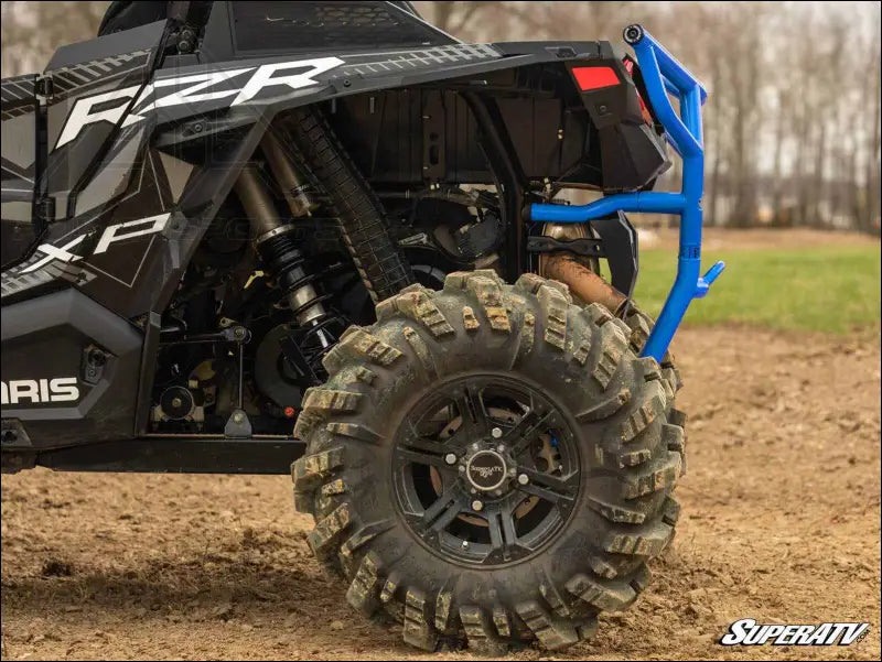 SuperATV Polaris RZR Turbo S Rear Bumper With Receiver Hitch - Bumpers