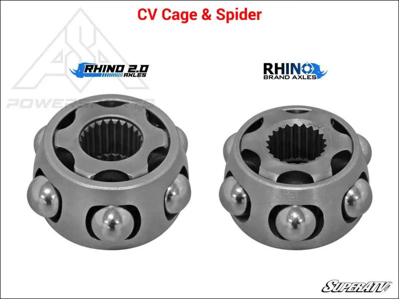 SuperATV Rhino 2.0 Polaris RZR XP Turbo 10’’ Lift Kit Axles