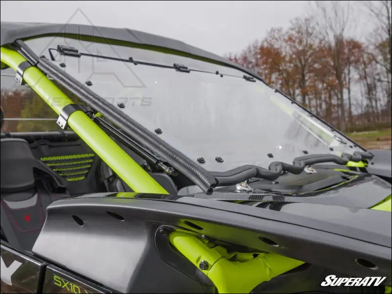 SuperATV Segway Villain Scratch-Resistant Flip Windshield