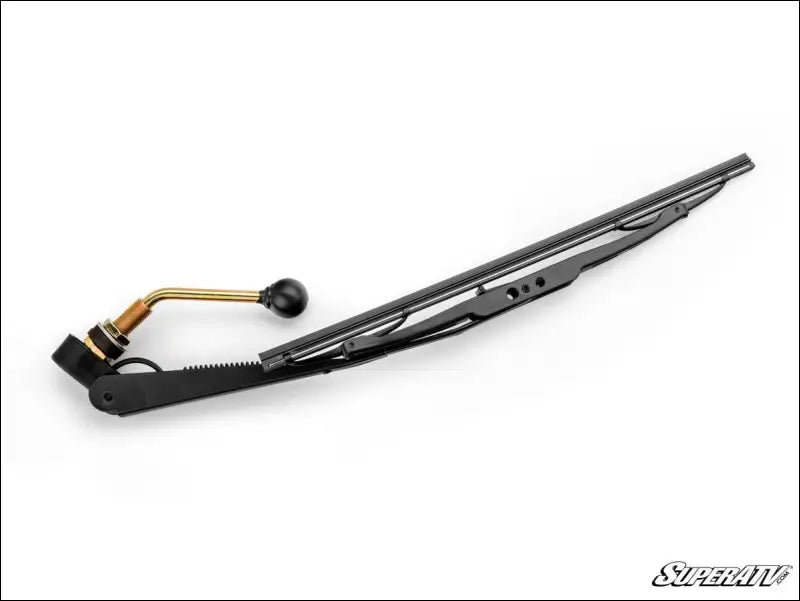 SuperATV Universal Glass Windshield Wiper - Short: 11.81’’ Blade; 9.84’’ Arm / Drivers Side