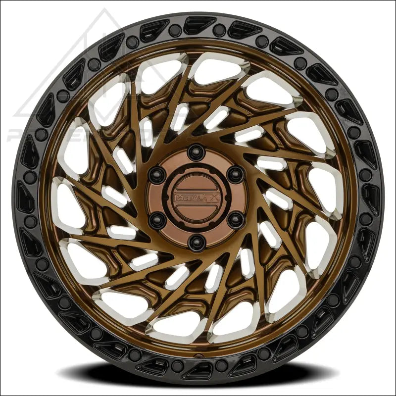 Typhoon Truck | Smoked Bronze Center Gloss Black Lip