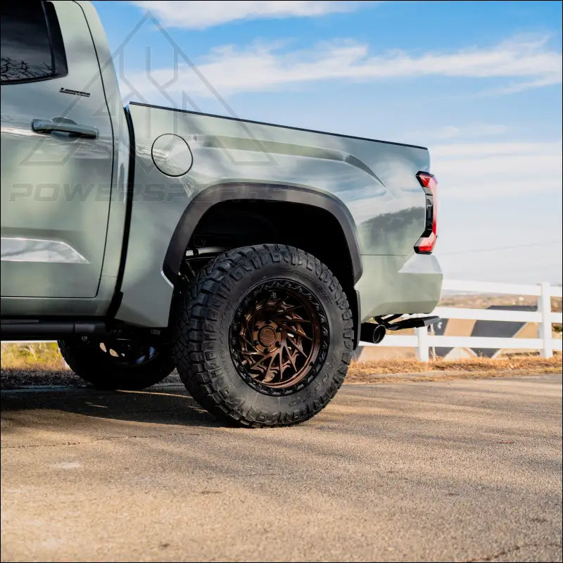 Typhoon Truck | Smoked Bronze Center Gloss Black Lip - Wheels