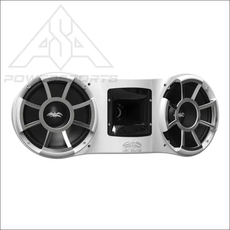 Wet Sounds Revolution Series Dual 10’’ White Tower Speaker - Audio