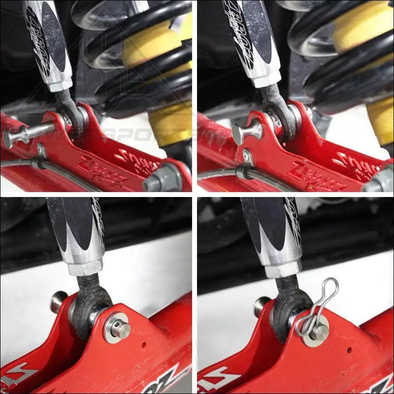Zbroz Polaris RZR Turbo S Sway Bar Quick Disconnect Pull Pins