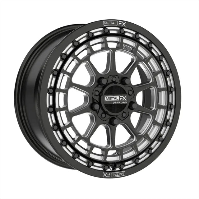 17 Outlaw R Beadlock | Satin Black Contrast Cut - 17x7 | +61mm/6 + 1 | 5x4.5 | 78539 (Polaris 5-Lug Only)