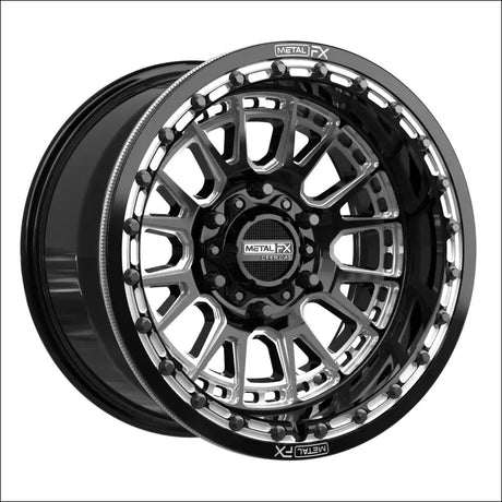 17 Slayer 6R Beadlock | Gloss Black Contrast Cut - Wheels