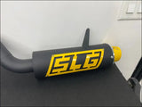 2012-2024 Gen 2 CanAm Outlander 650-800-850-1000cc Bomber Performance Series Slip On - Raw Stainless/Small Logo