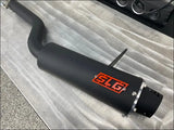 2012-2024 Gen 2 CanAm Outlander 650-800-850-1000cc Bomber Quiet Series Slip On - Raw stainless/Small Logo / Billet