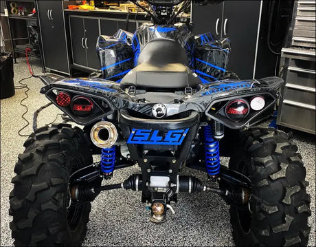 2012-2025 Gen 2 CanAm Renegade (non-XMR) 500-570-650-800-850-1000cc Bomber Performance Series Slip On - Raw