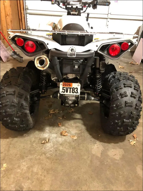 2012-2025 Gen 2 CanAm Renegade (non-XMR) 500-570-650-800-850-1000cc Bomber Performance Series Slip On - Raw