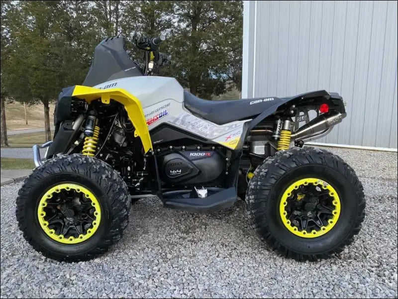2012-2025 Gen 2 CanAm Renegade (non XMR) 500-570-650-800-850-1000cc Sniper Quiet Series Slip On - Raw stainless / None