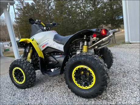 2012-2026 Gen 2 CanAm Renegade (non XMR) 500-570-650-800-850-1000cc Sniper Quiet Series Slip On - Raw stainless