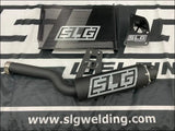 2012-2026 Gen 2 CanAm Renegade (non-XMR) 500-570-650-800-850-1000cc Bomber Quiet Series Slip On - Raw stainless/Small