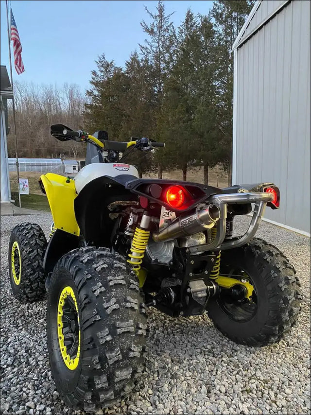 2012-2026 Gen 2 CanAm Renegade (non XMR) 500-570-650-800-850-1000cc Sniper Performance Series Slip On - Raw stainless