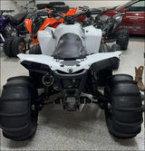2012-2026 Gen 2 CanAm Renegade (non-XMR) 500-570-650-800-850-1000cc Bomber Quiet Series Slip On - Raw stainless/Large