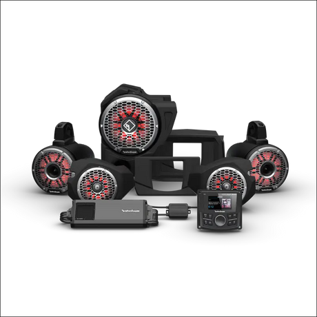 2014 + RZR Rockford Fosgate Audio Kit Color Optix Gen3 (Stage 6)