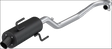 2015-2024 Foreman Rubicon 500/ 520 Performance Series Straight Core Slip-On Exhaust AT-8111P