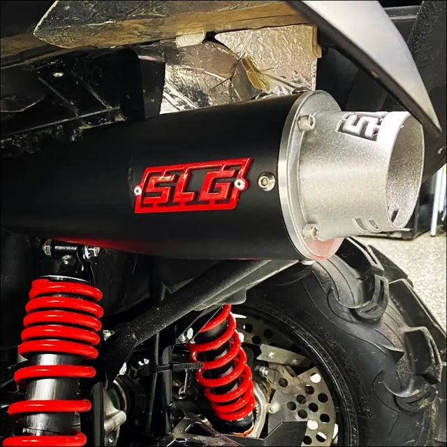 2016-2024 Yamaha Grizzly/Kodiak 700cc Sniper Performance Series Slip On - Raw stainless / Blank / None