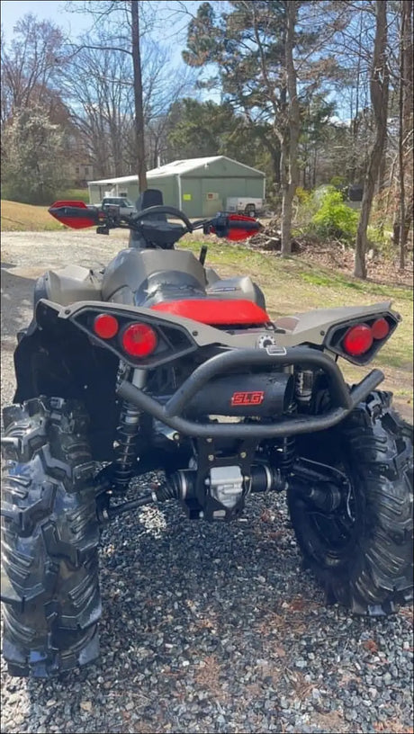 2016-2025 Gen 2 CanAm Renegade XMR 570-650-850-1000cc Megaphone 45 Degree Exit Slip On - Raw Stainless / Oxygen sensor